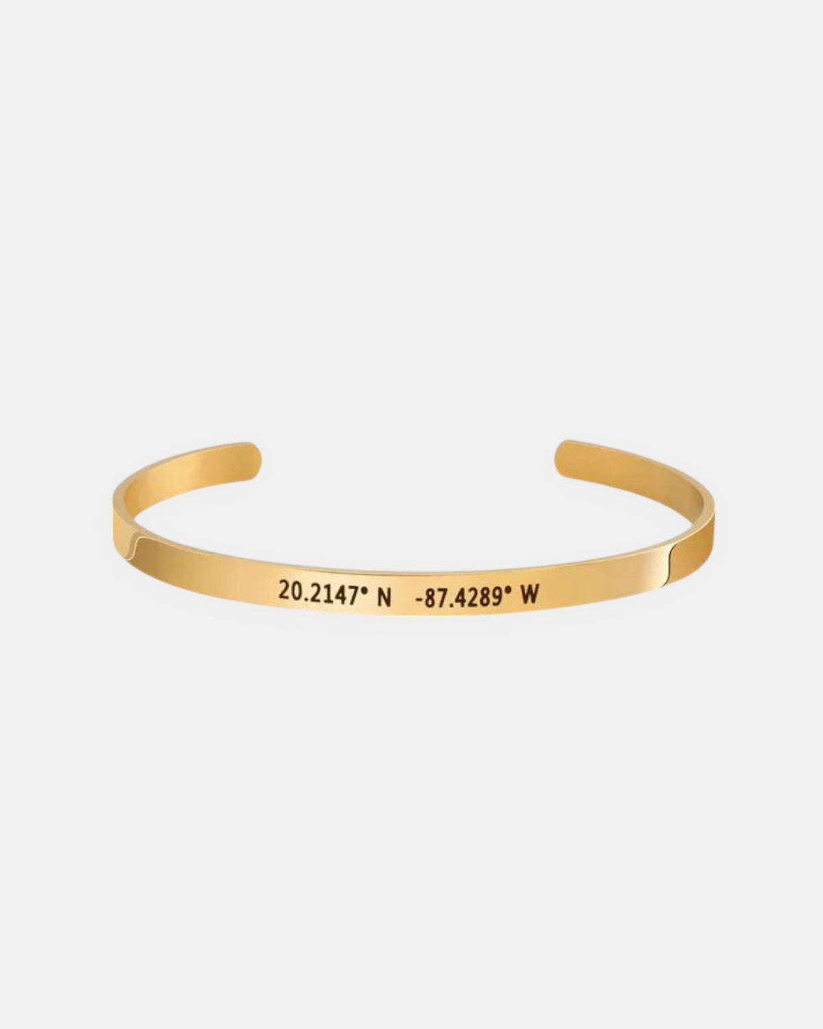 Coordi Bracelet - Coordinates/text engraving