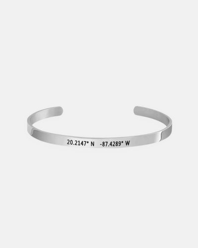 Coordi Bracelet - Coordinates/text engraving