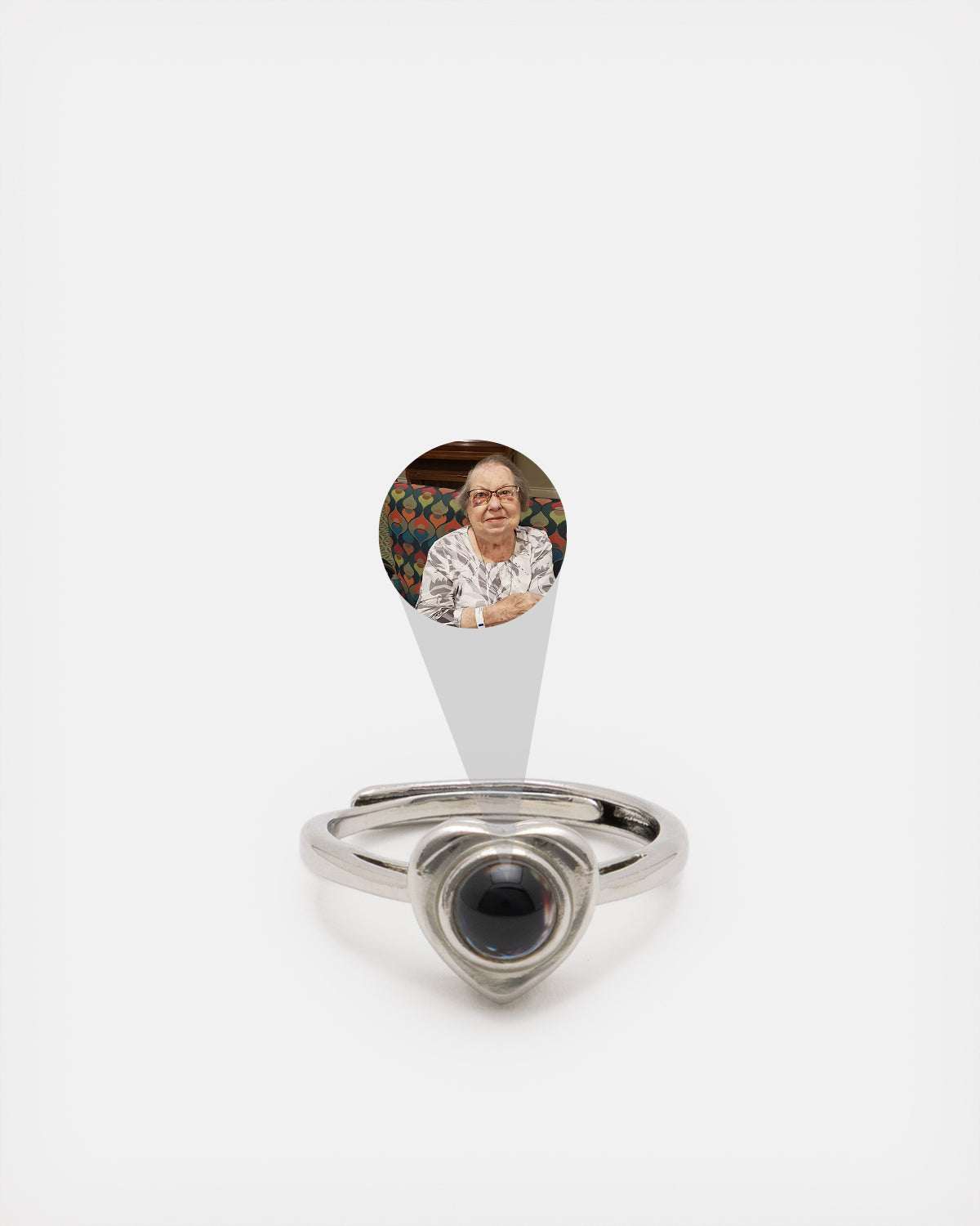 Heart Ring - Personalized with photo