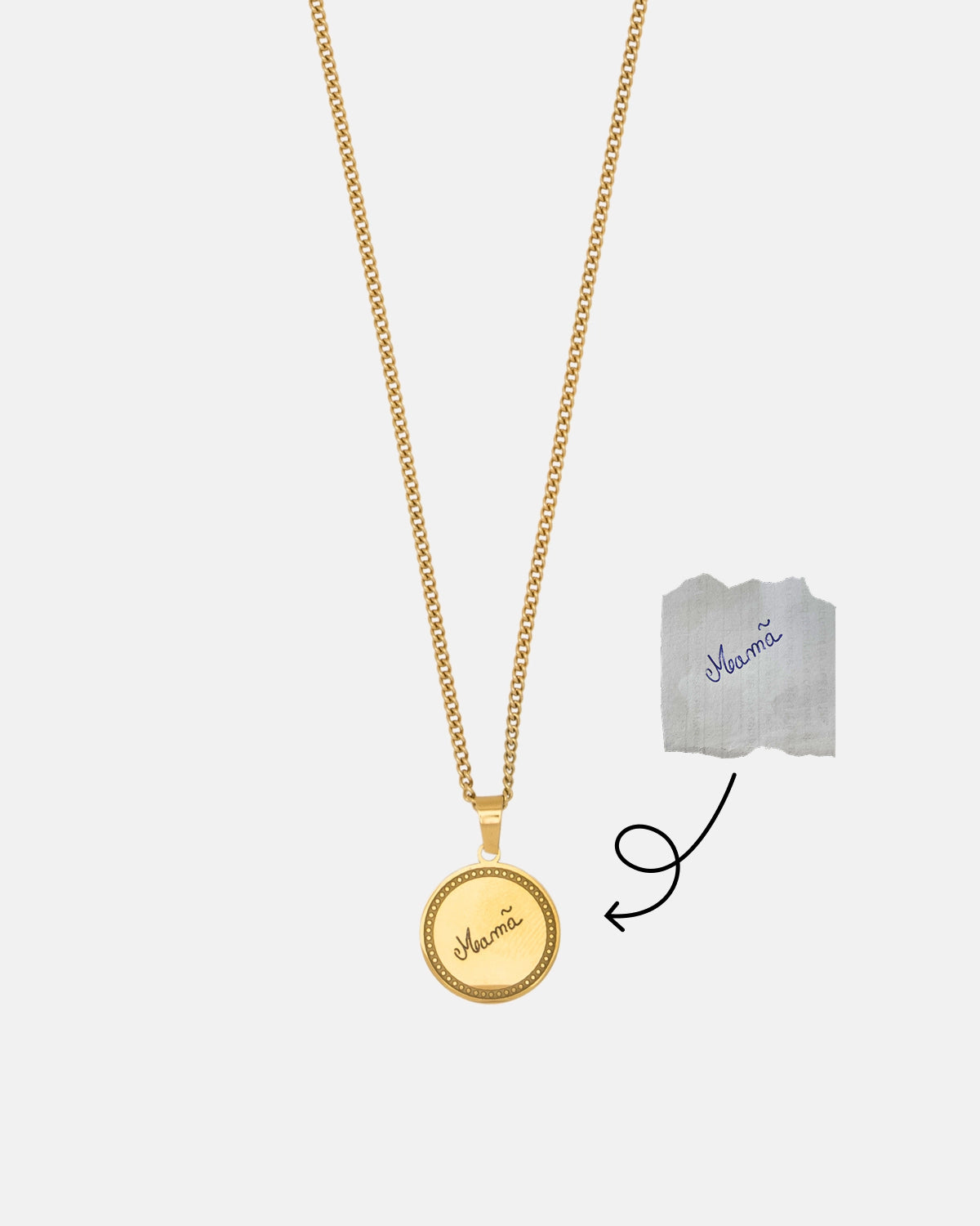 Orla Necklace - Handwritten