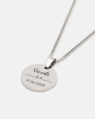 Luzia Necklace - Name and Date