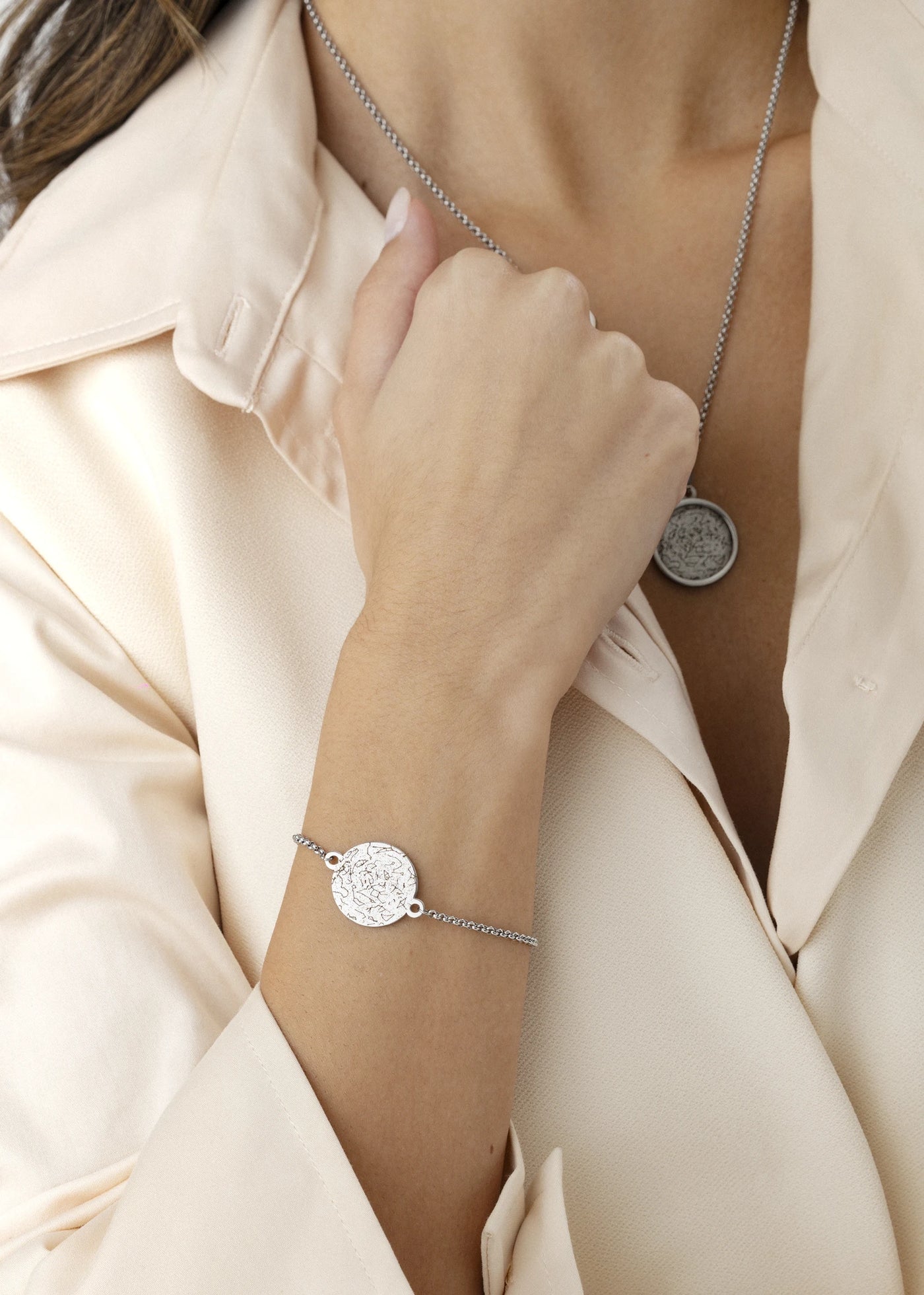 Colar Mapa das Estrelas - Circle